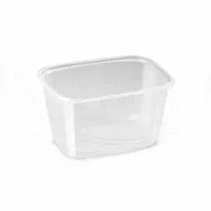 Miska hranatá průhledná 300 ml (PP) [100 ks] (77330)