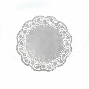 Dekorativní krajky kulaté Ø 24 cm [100 ks] (72324)