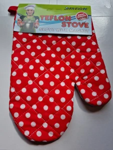 Kuchyňská chňapka bavlněná + teflonová s magnetem a poutkem (motiv 11) [1 ks]