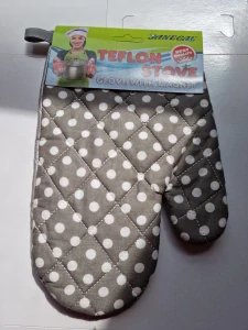 Kuchyňská chňapka teflonová + bavlněná s magnetem a poutkem (motiv 13) 1 ks