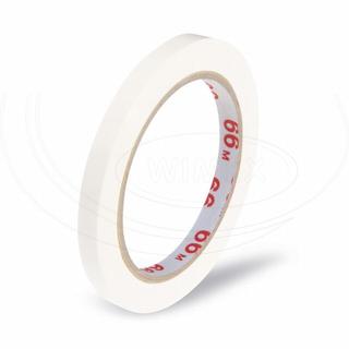 Lepící páska pro zavírací strojek bílá 9 mm x 66 m [1 ks] (67400)