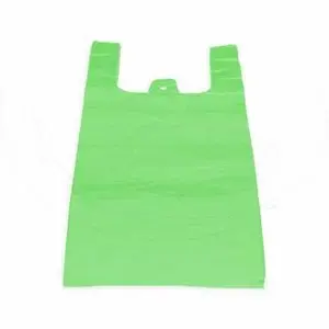 Tašky 10 kg (HDPE) zelené 30+14 x 50 cm [100 ks] (68416-10A)