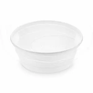 Polévková miska bílá (PP) 350 ml, Ø 127 mm [50 ks] (74313)