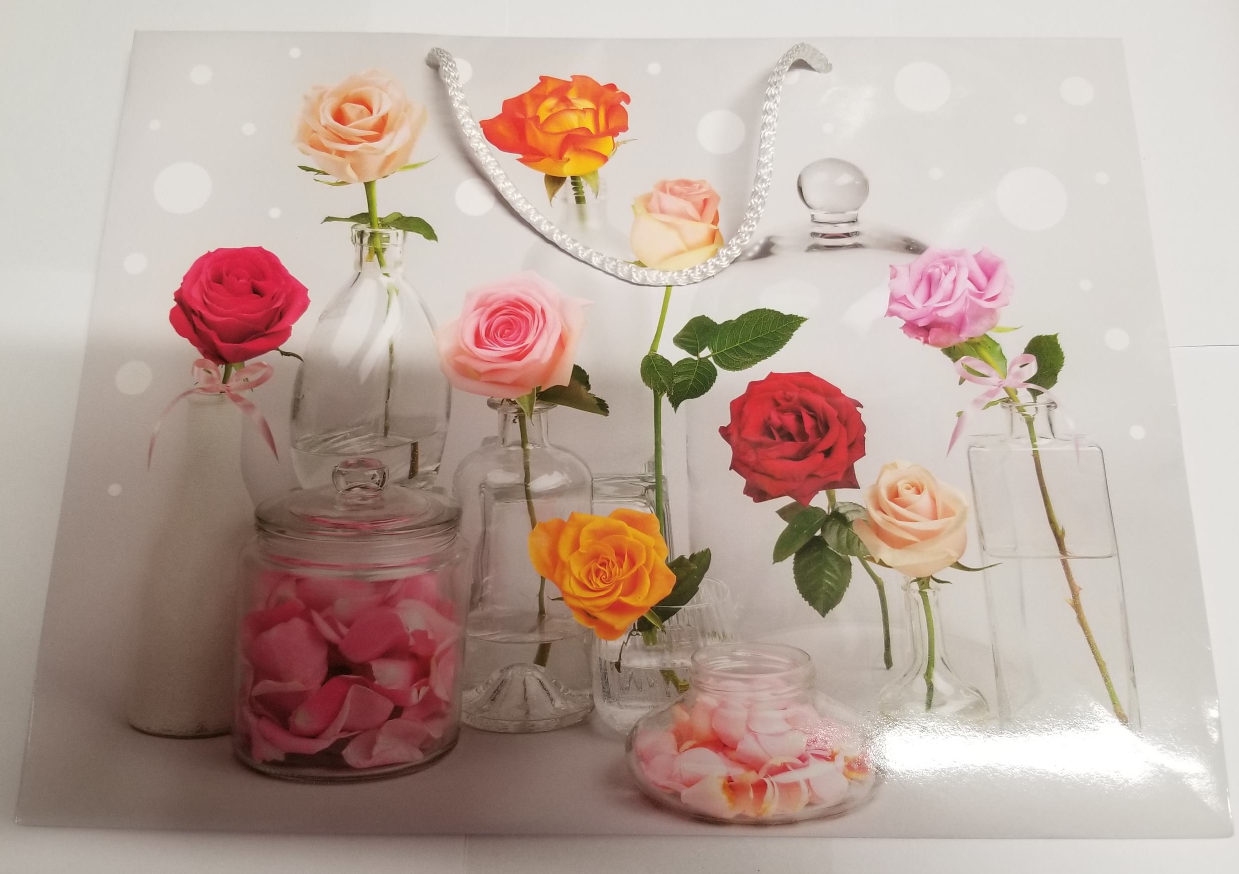 Taška papírová dárková 38 x 29 x 10 cm T8 lakovaná