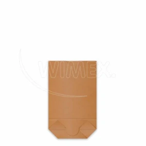 Papírový sáček (FSC Mix) s křížovým dnem kraft 22,5 x 37,5 cm `2,5kg` [1000 ks] (71024)