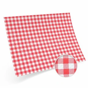 Papírové prostírání Karo červené 40 x 30 cm [200 ks]  (70151)