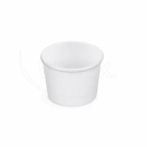 Papírové misky (PAP/PE) bílé Ø 90mm 250ml  [50 ks] (79925)