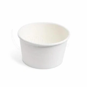 Papírové misky (PAP/PE) bílé  Ø115mm 350ml `S` [50 ks]  (76935 - P8A,1C,E64)