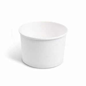 Papírová miska (PAP/PE) bílá Ø110mm 475ml [50 ks](83004)