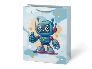 Papírová taška dárková vel.T5 motiv 2,  260x320x138 mm (5252830.2)