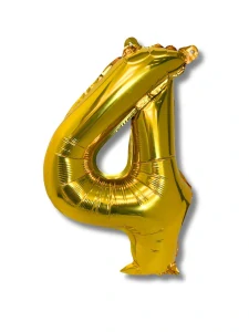 Balónek CONCORDE fóliový 40cm, č.4, zlatá (A294) 