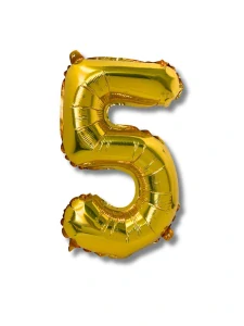 Balónek CONCORDE fóliový 40cm, č.5, zlatá (A295) 