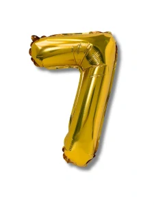 Balónek CONCORDE fóliový 40cm, č.7, zlatá (A297) 