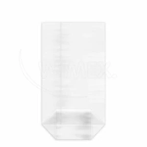 Sáček čirý (OPP) s křížovým dnem 12 x 22,5 + 5 cm [100 ks] (93012)