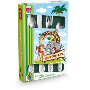 LT5005 Dětské příbory SET 4 ks ZOO LAMART