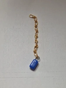 Andělské zvonění - náhradní díl - Řetízek větrníku - zlatý, 1 ks 