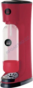 LIMO BAR Zoom červený výrobník perlivé vody s příslušenstvím
