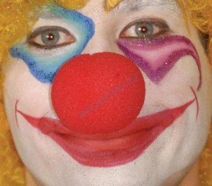 Klaunský nos pěnový [1 ks]