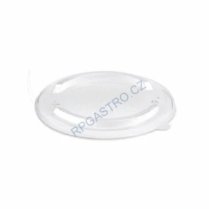 Víčko průhledné (rPET) pro papírové misky Ø150 mm [50 ks] (82701)