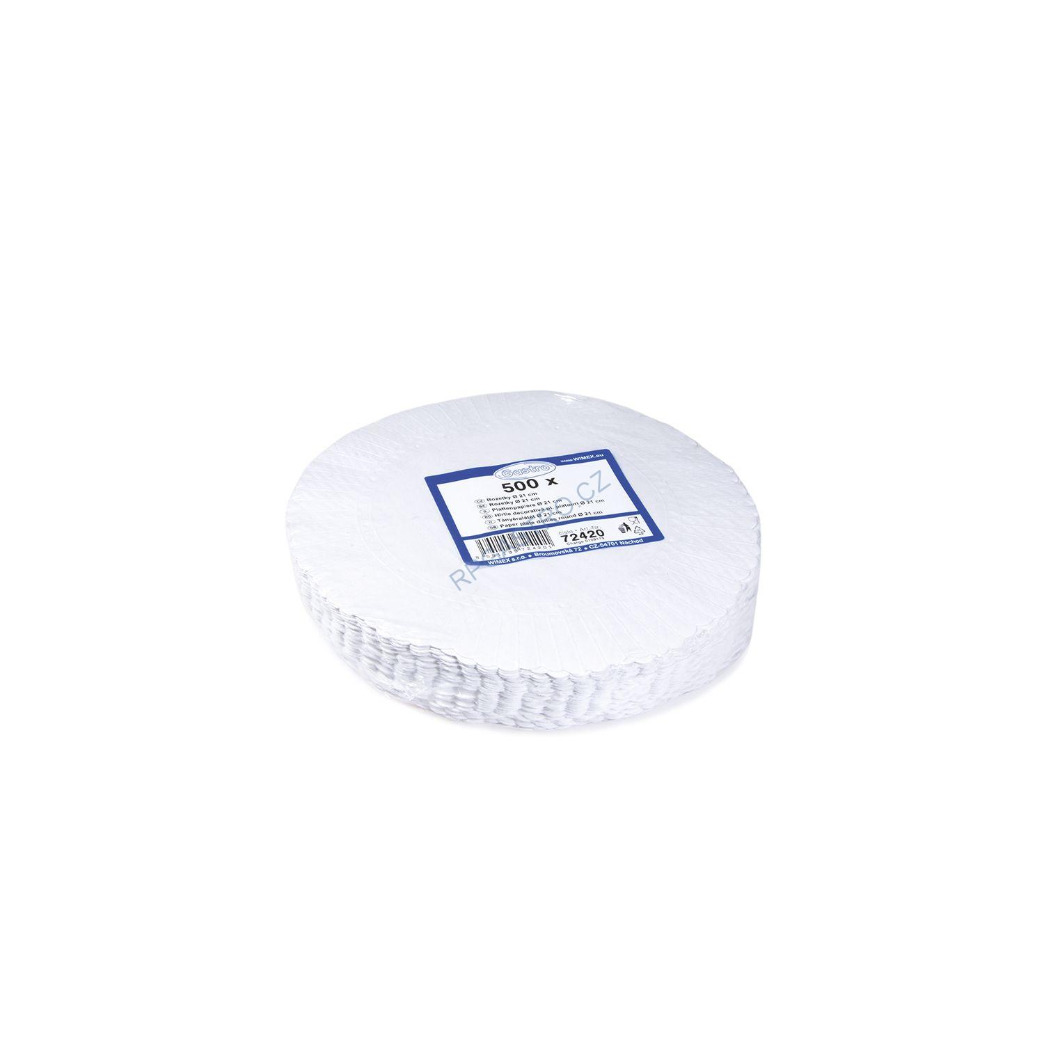 Rozetky Ø 21 cm [500 ks] (72420)