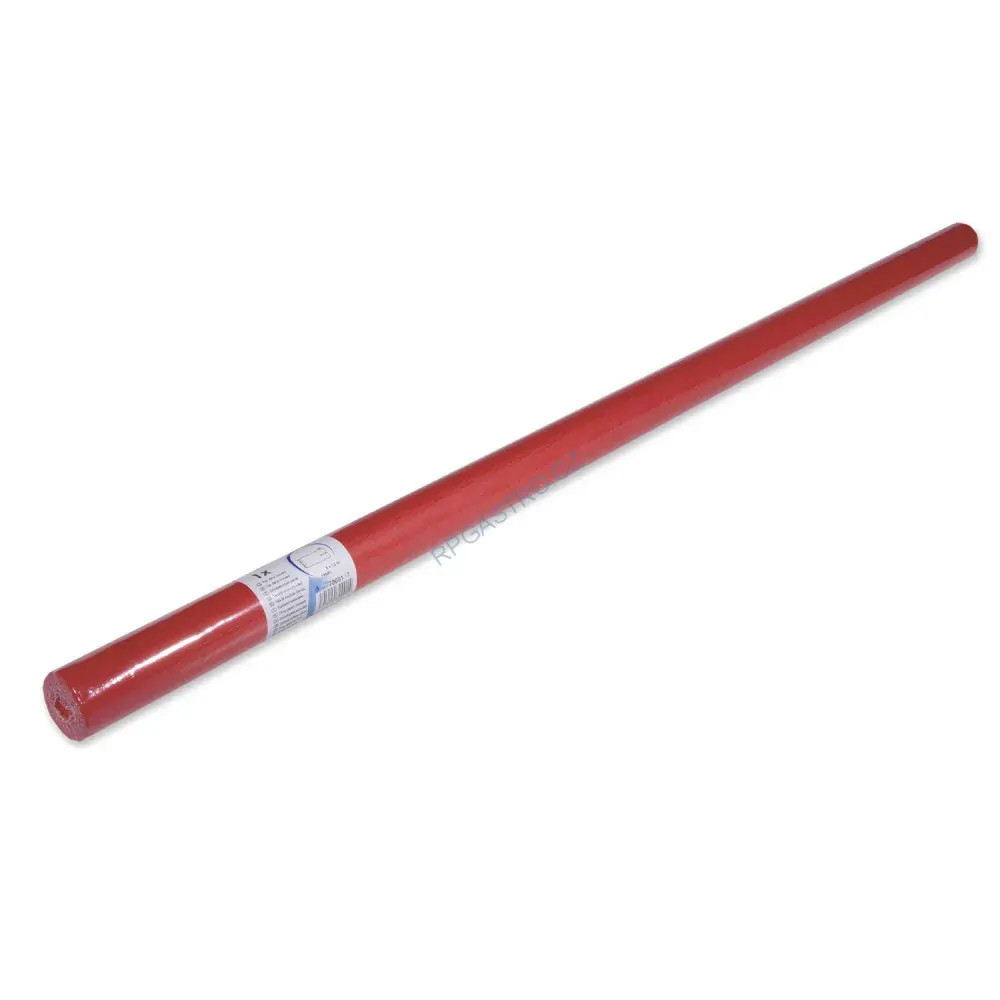 NEPOSÍLÁME - Papírový ubrus rolovaný 8 x 1,2 m červený [1 ks] Nezasíláme, pouze osobní odběr (70001 - P1)