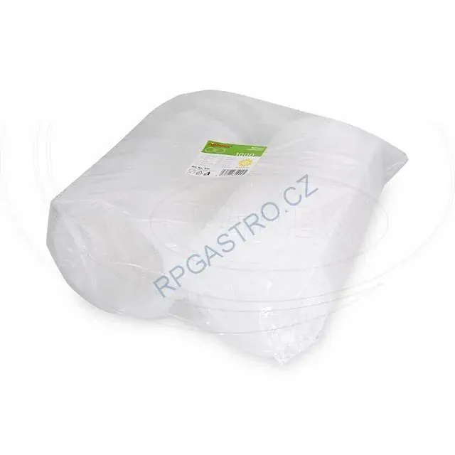 Miska osmiboká průhledná s víčkem 1000 ml (PP) [50 ks] (PP810)