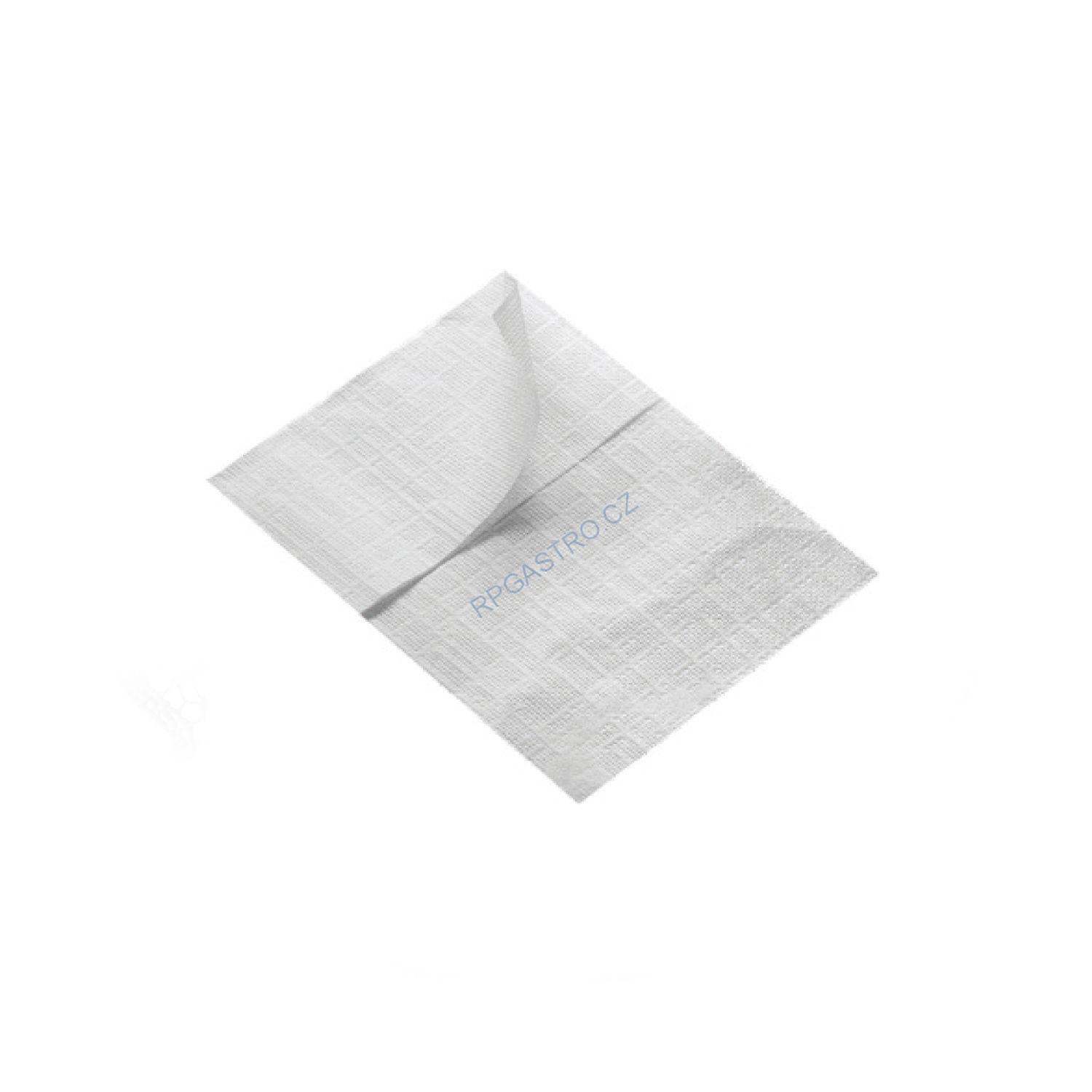 Plastový zásobník ubrousků 17 x 17 cm bílý [1 ks] (60891)