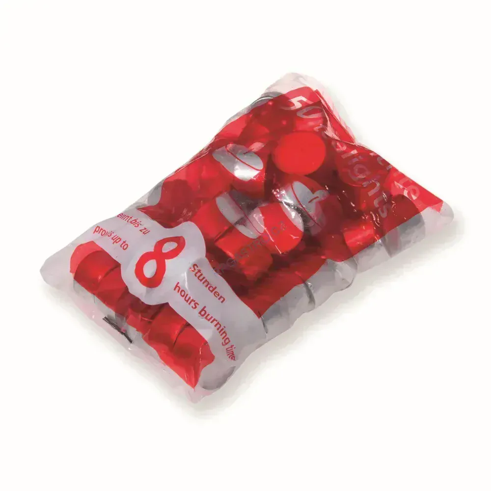 Čajové svíčky v kalíšku Ø 39 mm, 8 h. [50 ks] (35150) - CH7C