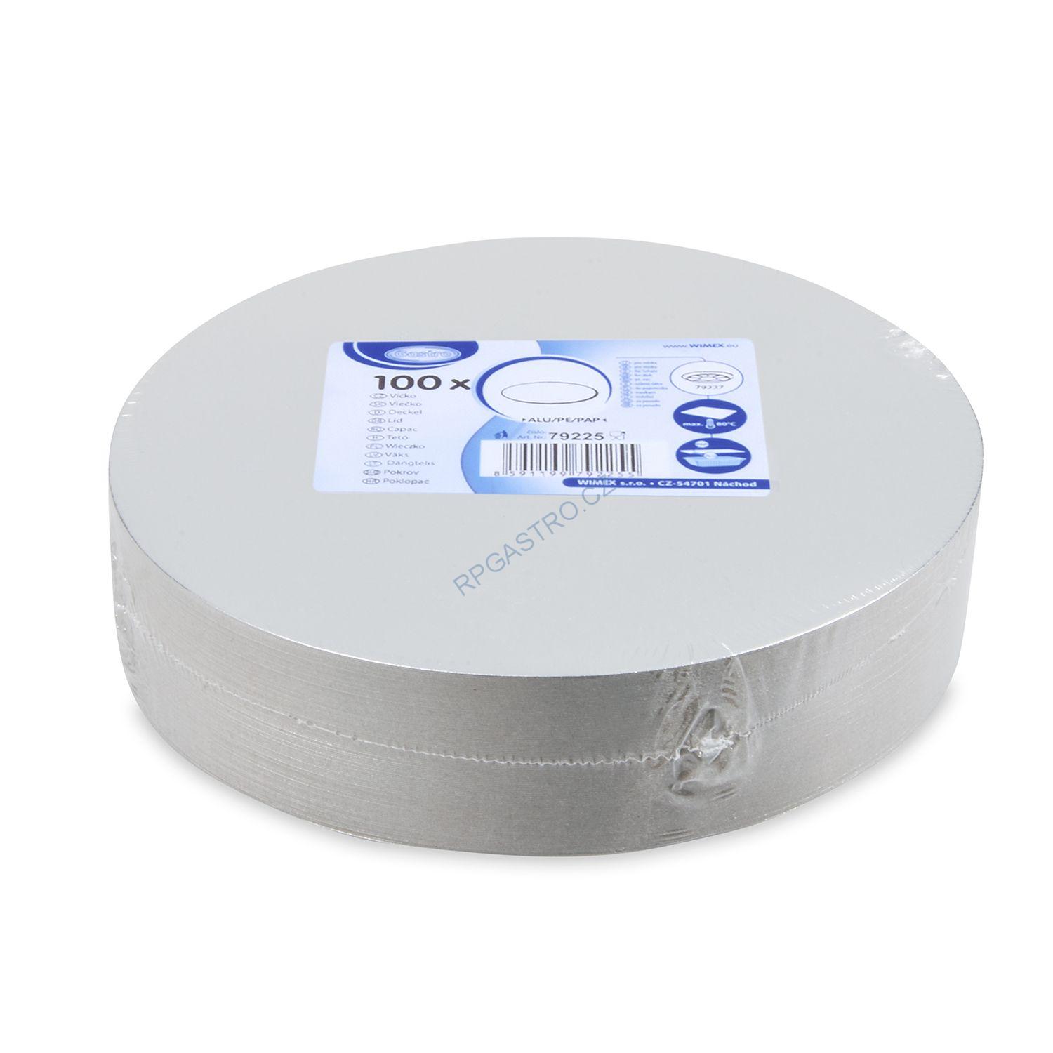 Víčko pro misku kulatou ALU č. 79227 [100 ks]  (79225)