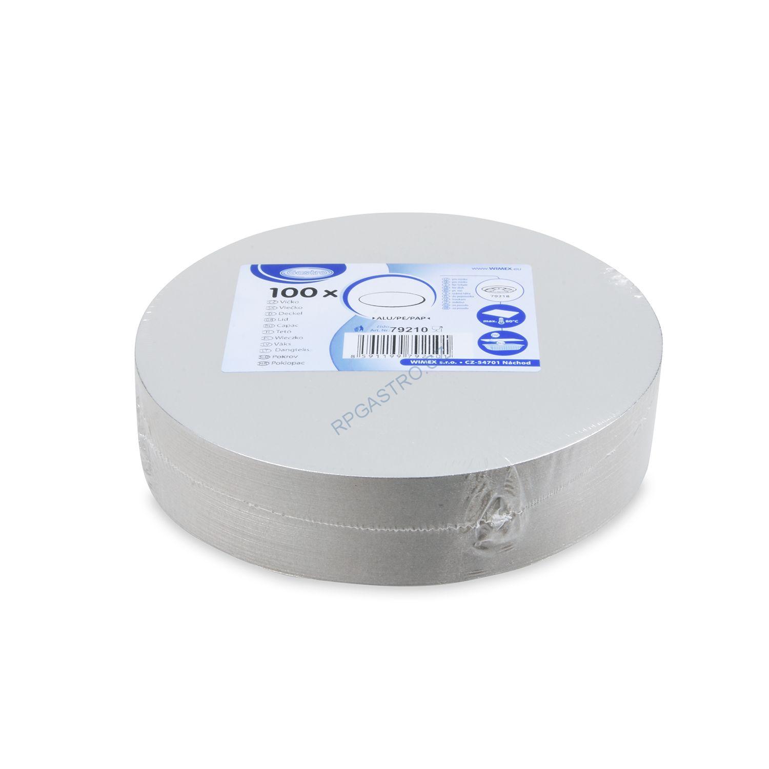 Víčko pro misku kulatou ALU č. 79218 [100 ks]  (79210)