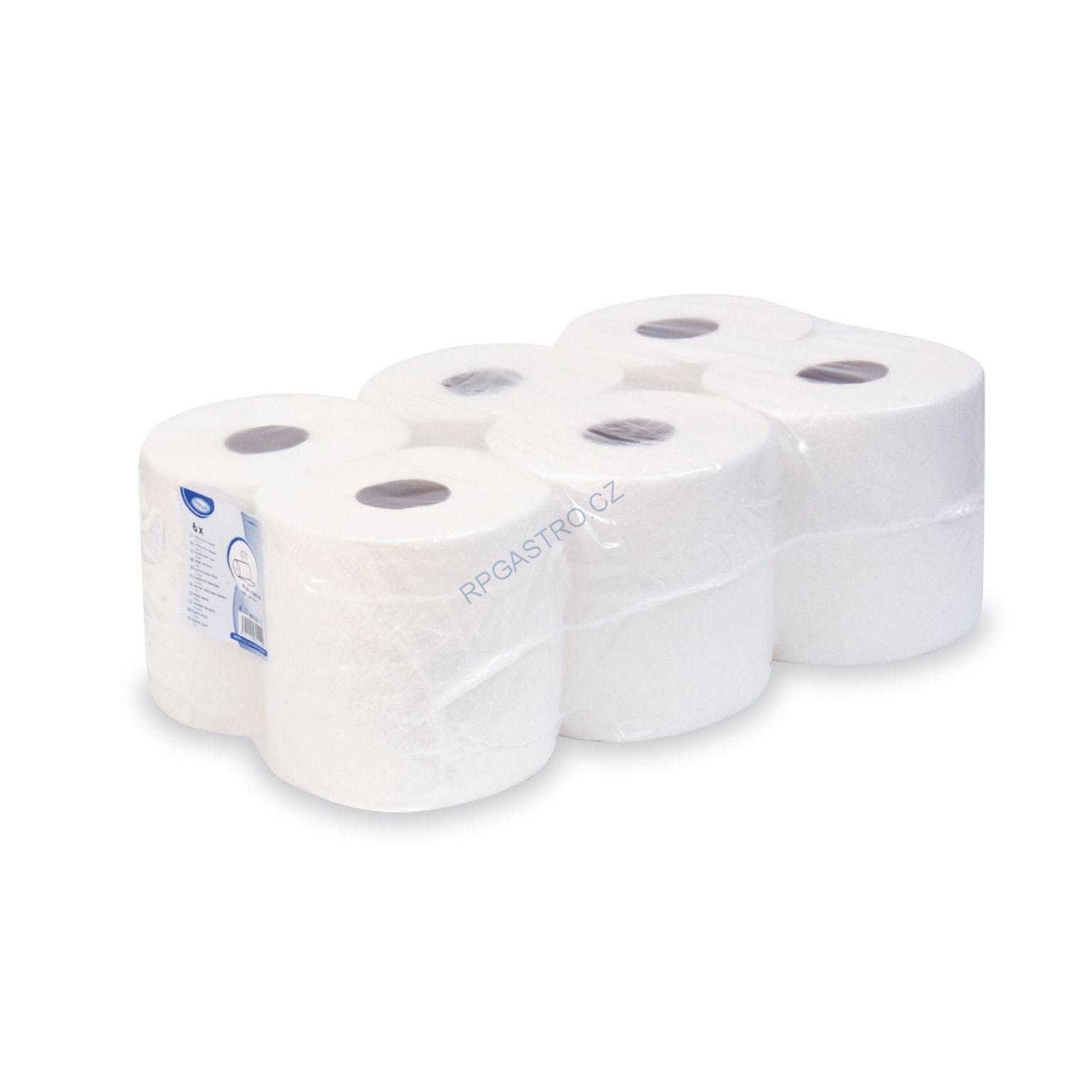 Utěrka tissue rolovaná 2-vr. 19 cm x 100 m (Ø 17 cm) [1 ks] (60122.1)