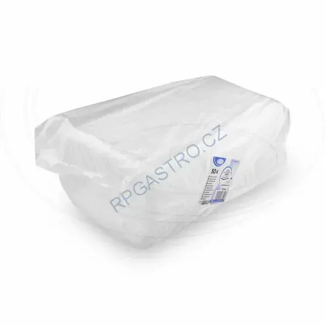 Víčko vypouklé průhledné pro menu mísu M 22 x 15 x 2 cm (PP) [50 ks] (78100)