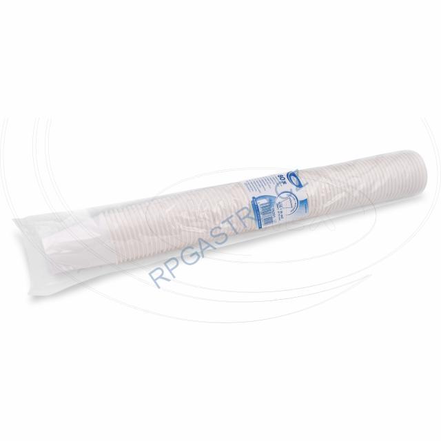 Papírový automatový kelímek bílý 0,15 l (Ø 70 mm) [80 ks] (76201)
