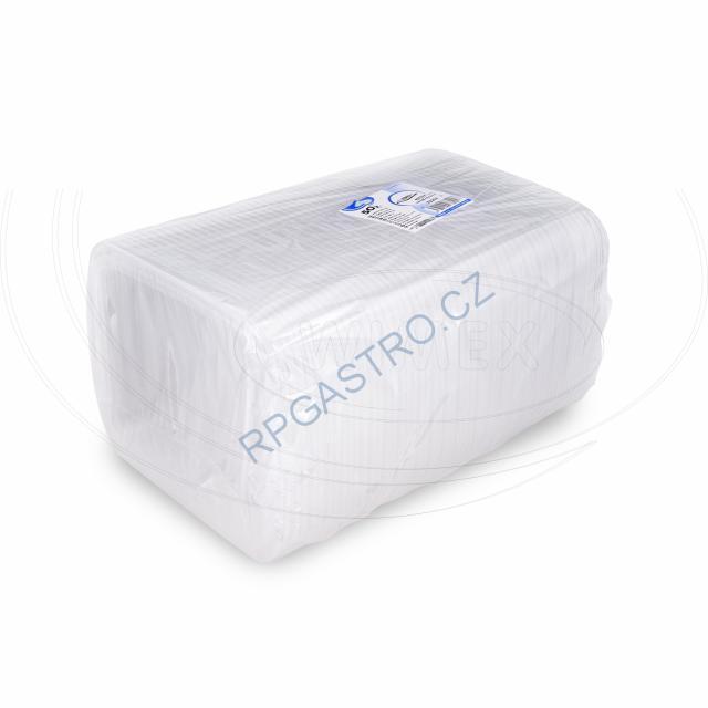 Víčko vypouklé průhledné dělené pro menu mísu č. 78222 (PP) [50 ks] (78202)