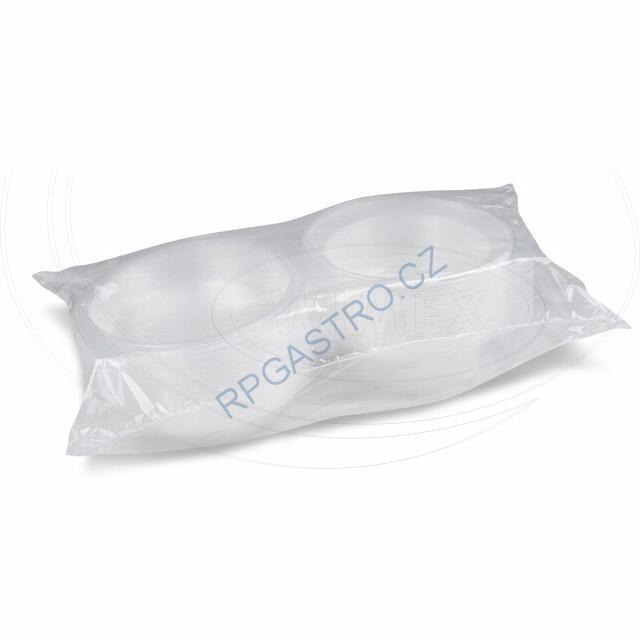 Salátová miska průhledná s víčkem 2200 ml (PP) [25 ks] (PP823)