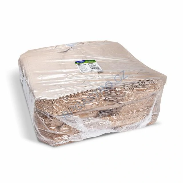 Papírový sáček (FSC Mix) s křížovým dnem kraft 22,5 x 37,5 cm `2,5kg` [1000 ks] (71024)