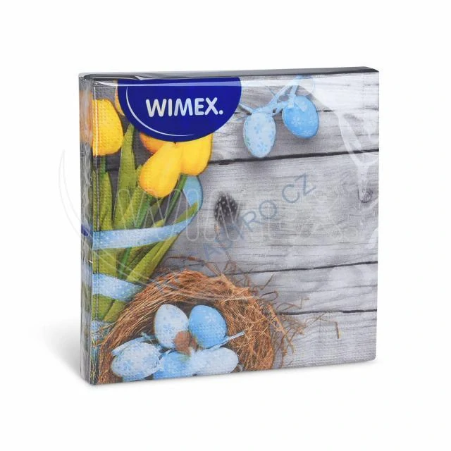 Velikonoční ubrousky 3-vrstvé 33 x 33 cm (PAP - FSC Mix), 20 ks  (83072 - CH3N)