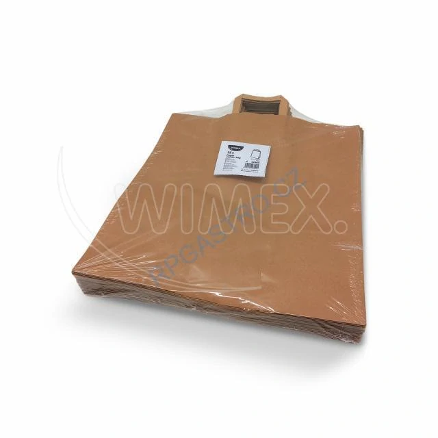 Neposíláme - Papírová taška hnědá 45+17 x 48 cm [25 ks](47444) pouze osobní odběr