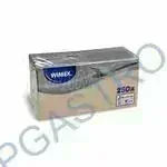 Ubrousky 2vrstvé přírodní hnědé 24 x 24 cm [250 ks](PAP FSC Mix) (85910) -  7N