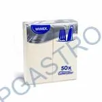 Ubrousky CutleryStar 2vrstvé béžové 38 x 32 cm [50 ks]  (kapsy na příbor)  (87109)