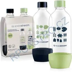 Sodastream Lahev JET 2x1lGreen/Navy do myčky - E31