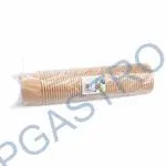 Papírové misky kulaté nepromastitelné kraft 350ml Ø115mm [50 ks](76936 - 1N,E64,P8A )