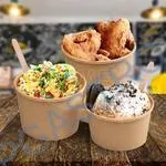 Papírové misky kulaté nepromastitelné kraft 750ml Ø115mm [50 ks](76976 - 1N,P8A)