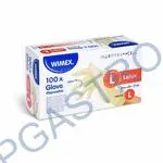 Rukavice (Latex) nepudrované natural `L` [100 ks](68107)