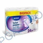 NEPOSÍLÁME Toaletní papír (FSC Mix) 3vrstvý bílý Ø10,5cm 17m 150 útržků [24 ks]   (60313) Pouze vlastní odvoz nebo rozvoz Náchod a okolí do 12-ti km