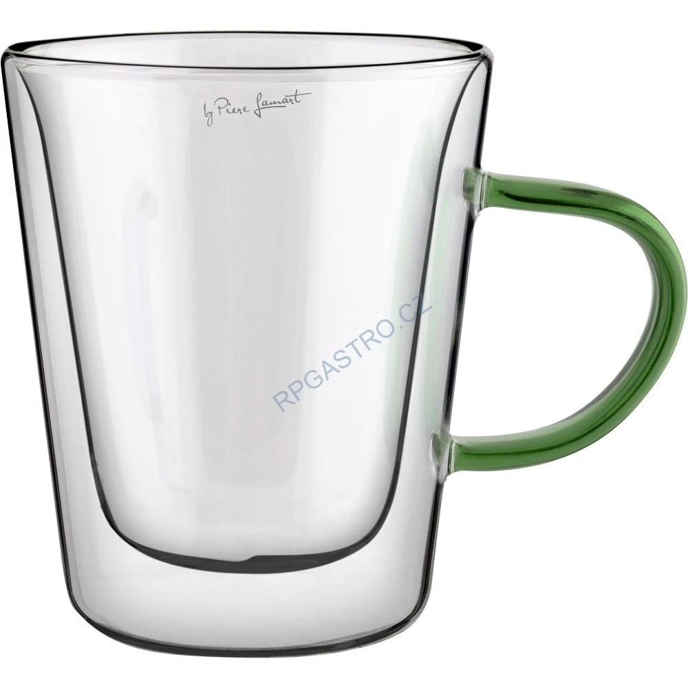 LT9118  Sada termo-sklenic SET TEA ZELENÝ 300 ml VASO LAMART, 2 ks
