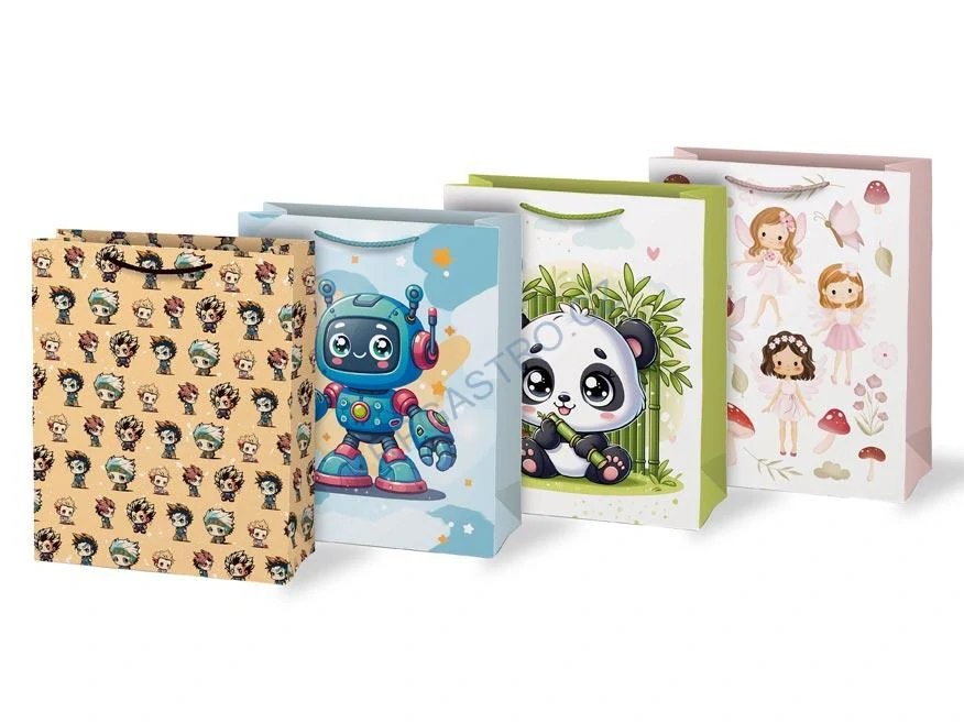Papírová taška dárková vel.T5 motiv 3, 260x320x138 mm (5252830.3)