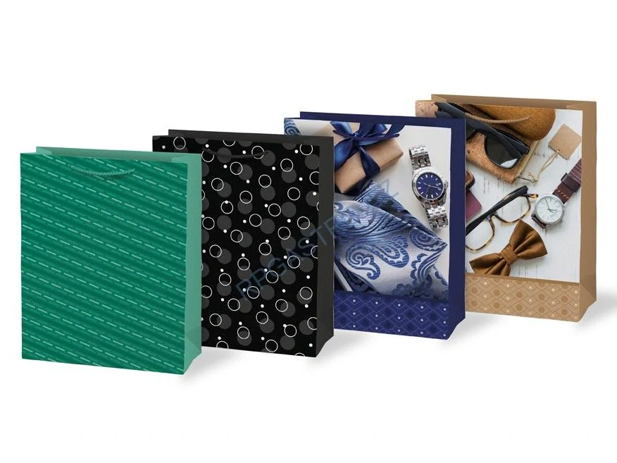 Papírová taška dárková vel.T5 motiv 1, 260x320x138 mm (5252828.1)