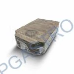 Schnitzel box (mikrovlnitá lepenka) kraft s potiskem 280 x 170 x 60 mm [100 ks] (71817)