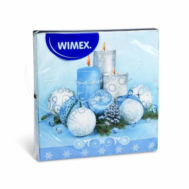 Ubrousky 3-vrstvé 33 x 33 cm VÁNOCE [20 ks] (84106 - CH3A)